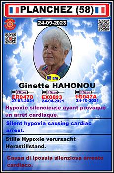 Dcd ginette hahonou